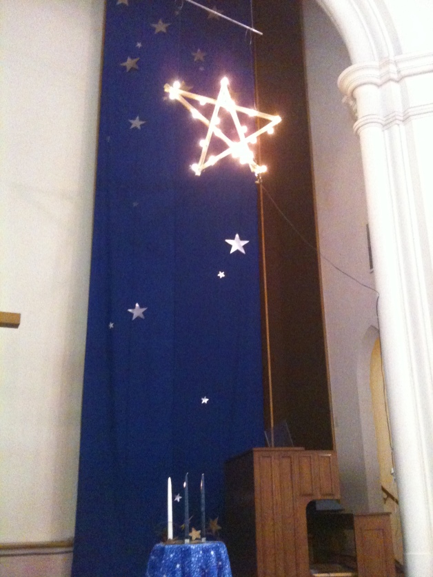Star by Trish, Fabric Hanging by Deb & Cristie