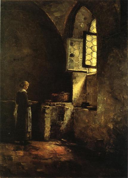 a-corner-in-the-old-kitchen-of-the-mittenheim-cloister-1883 steele